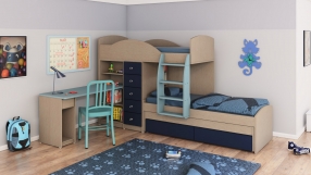 חדרי ילדים מעוצבים - X0893