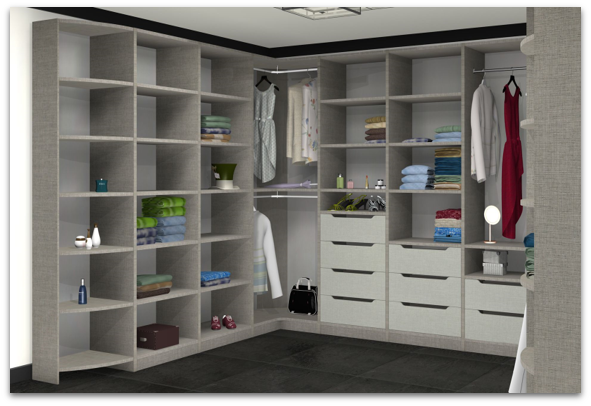 חדרי ארונות מעוצבים