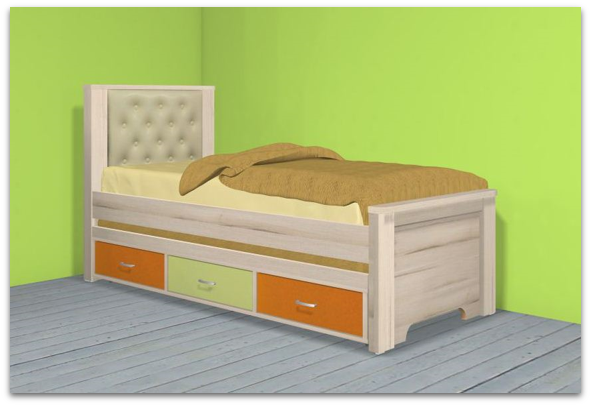 מיטות נוער מעוצבות