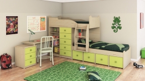 חדרי ילדים מעוצבים - X0894